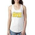 thumbnail image 1 of The Best Wifey in the Universe | Womens Mother's Day Jersey Racerback Tank Top, White, Small, 1 of 4