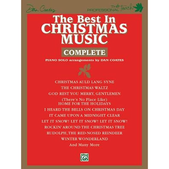 Pre-Owned The Best in Christmas Music Complete Paperback