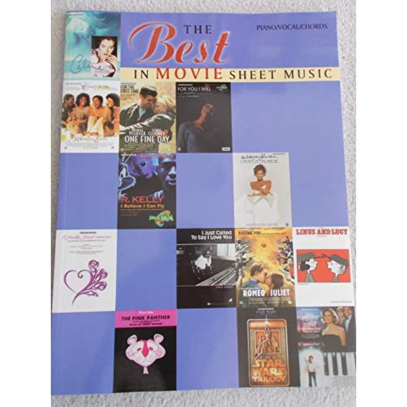 Pre-Owned The Best in Movie Sheet Music: Piano/Vocal/Chords (The Best in Sheet Music)