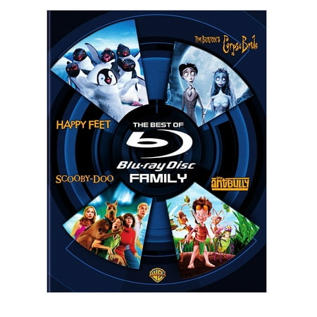 The Best of Blu-ray - Family (Happy Feet / Tim Burton's Corpse Bride / Scooby-Doo / The Ant Bully)