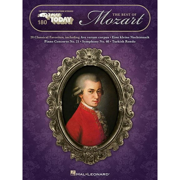 The Best of Mozart: E-Z Play Today Volume 180, (Paperback)