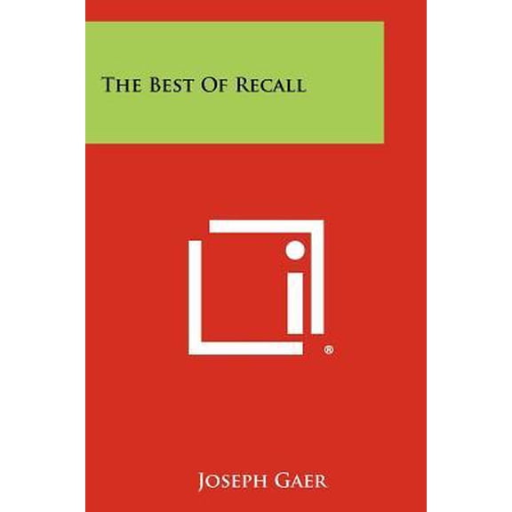 The Best of Recall Paperback