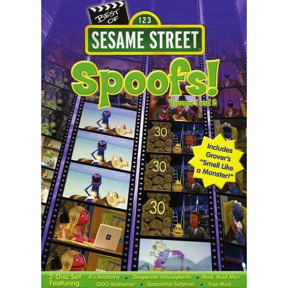 The Best of Sesame Spoofs: Volume 1 and 2 (DVD), Sesame Street, Kids & Family