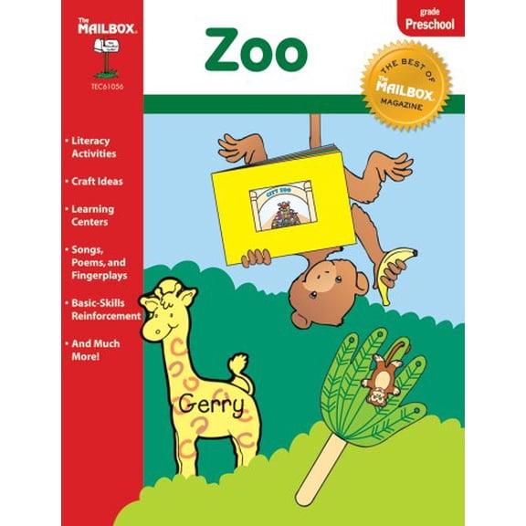 Pre-Owned The Best of THE MAILBOX Theme Series: Zoo (PreK) (Paperback) 156234742X 9781562347420