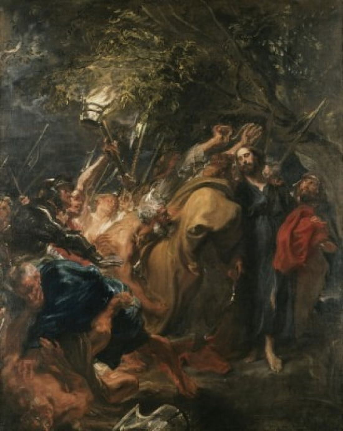 The Betrayal of Christ Anthony van Dyck (1599-1641 Flemish) Canvas Art - Anthony van Dyck (18 x 24)