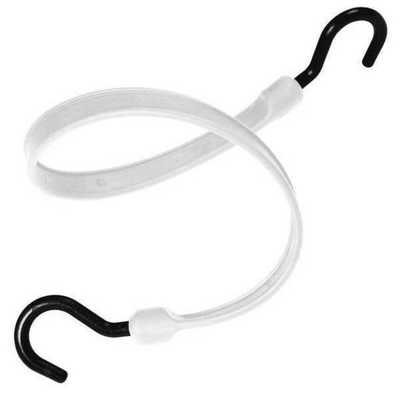 The Better Bungee Polystrap,White,12 in. L,Nylon BBS12NW