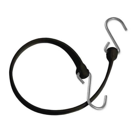 The Better Bungee Polystrap,Black,18 in.L,Galvanized Steel BBS18GBK