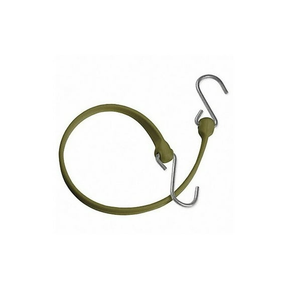 The Better Bungee S-Hook,1 1/2" W,Dark Green BBS12GMG