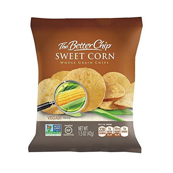 The Better Chip Whole Grain Chips Sweet Corns 1.5 Oz - Pack of 18