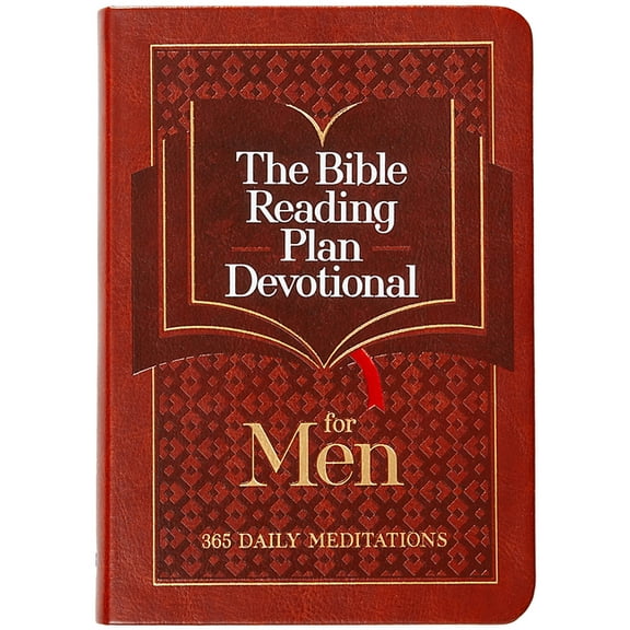 The Bible Reading Plan Devotional for Men: 365 Daily Meditations, (Hardcover)