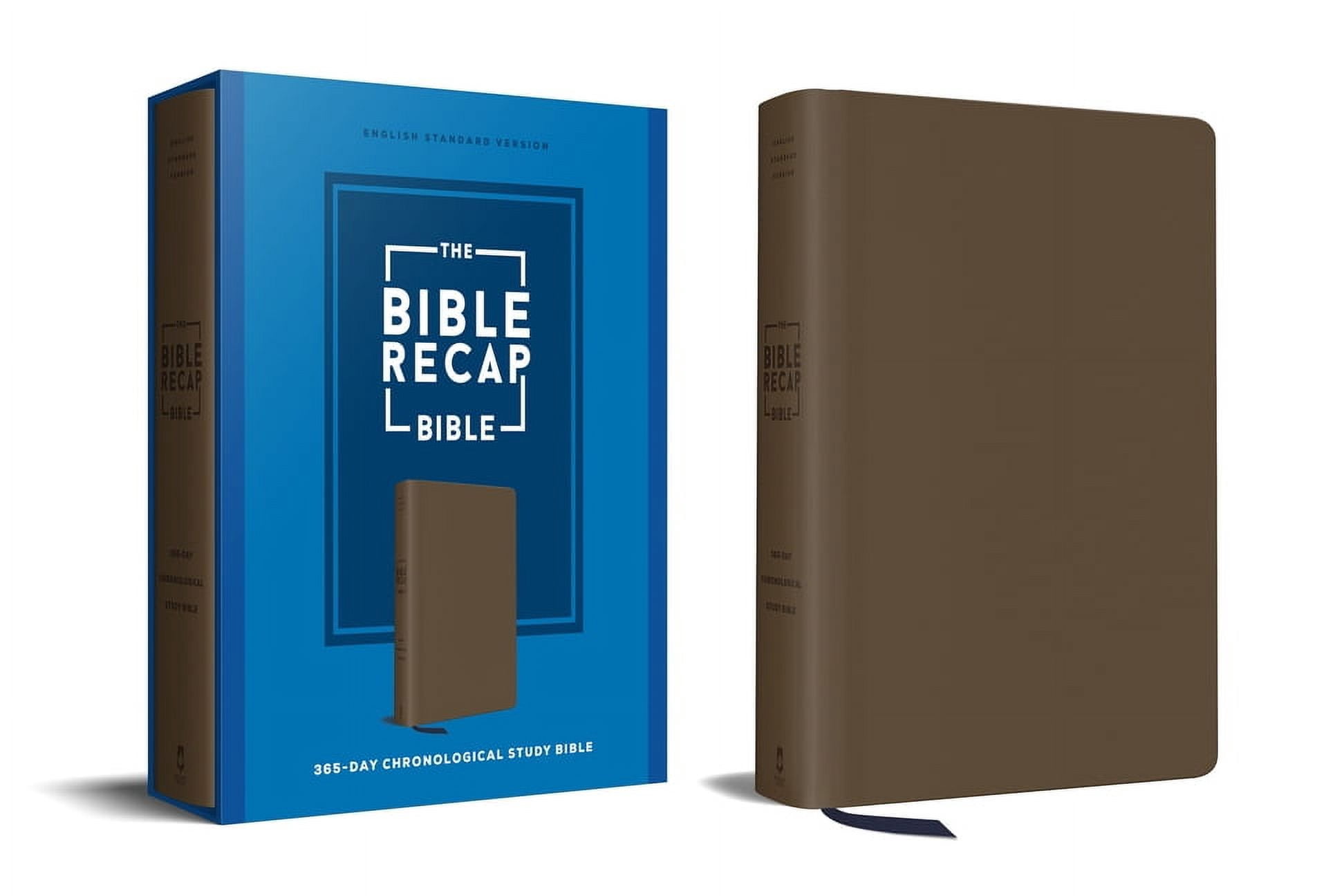 The Bible Recap 365-Day Chronological Study Bible: English