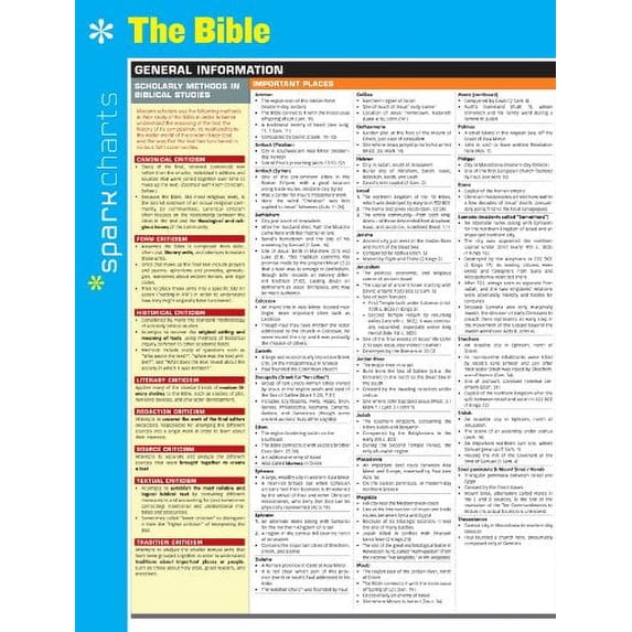 Pre-Owned The Bible SparkCharts (Volume 69)