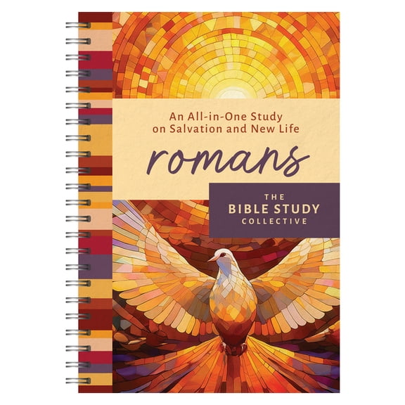 The Bible Study Collective Romans: An All-In-One Study on Salvation and New Life, (Spiral-Bound)