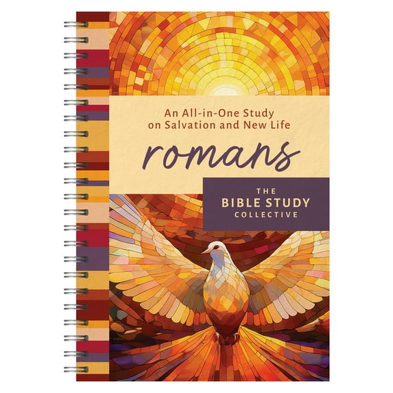 The Bible Study Collective Romans: An All-In-One Study on Salvation and New Life, (Spiral-Bound)