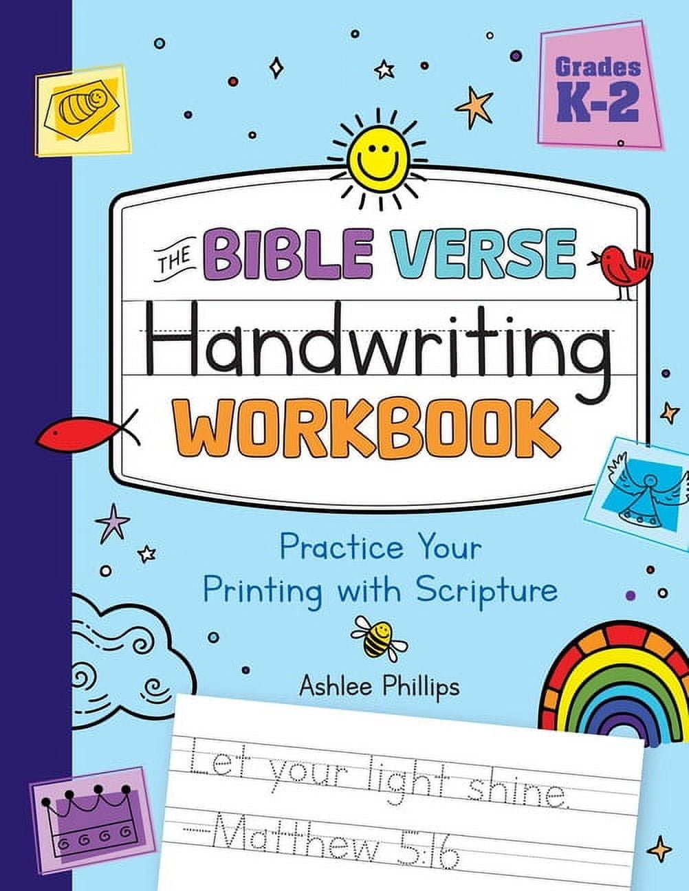 The Bible Verse Handwriting Workbook: Practice Your Printing with ...