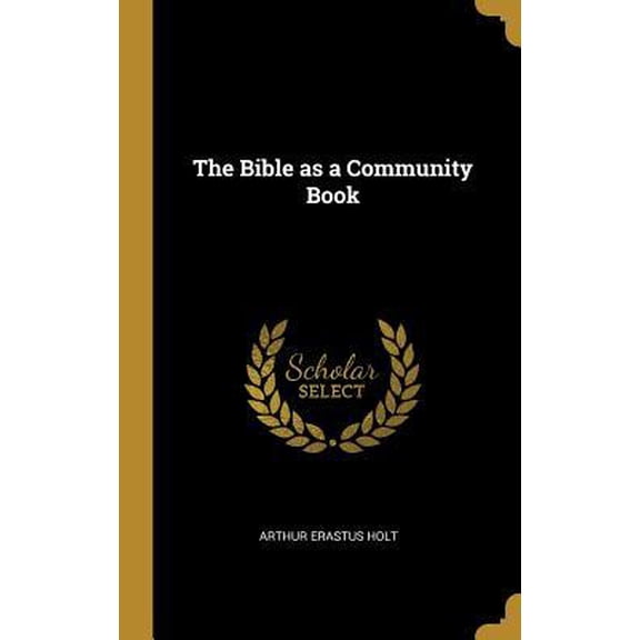 The Bible as a Community Book Hardcover