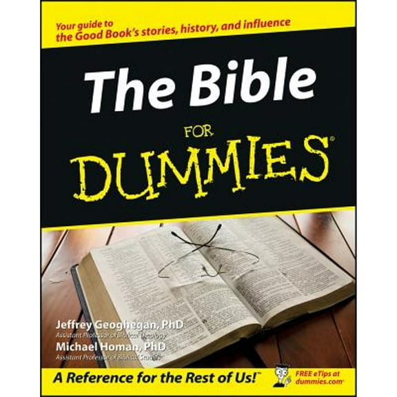 Pre-Owned The Bible For Dummies (Paperback) 0764552961 9780764552960