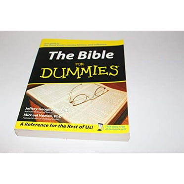 Pre-Owned The Bible for Dummies (Paperback) 0764552961 9780764552960