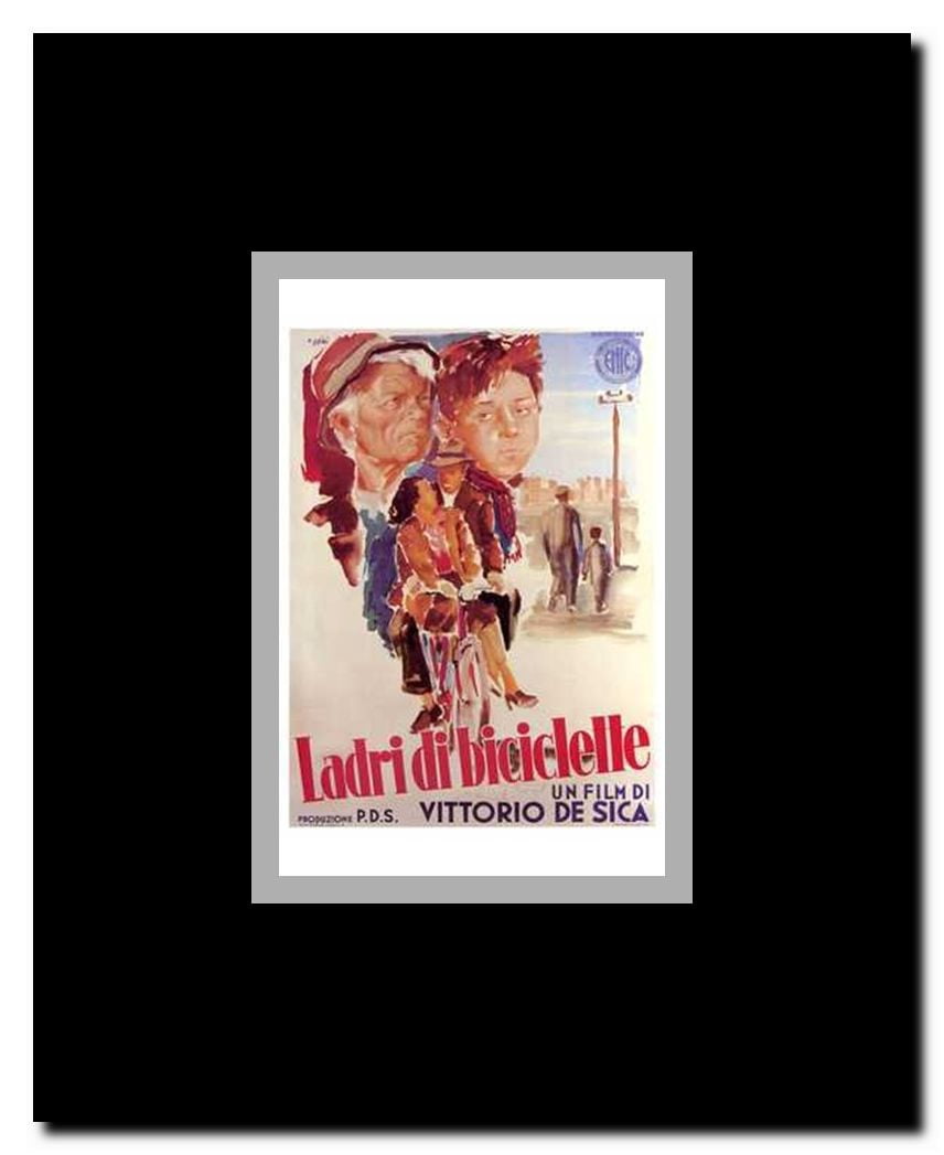 The Bicycle Thief Framed Movie Poster