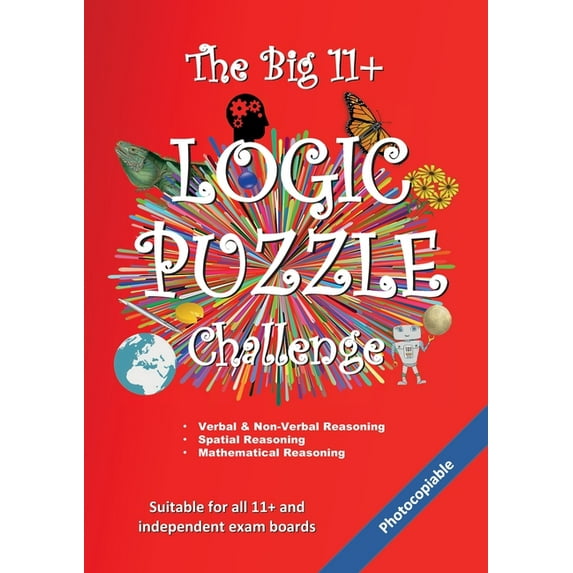 The Big 11+ Logic Puzzle Challenge, (Paperback)