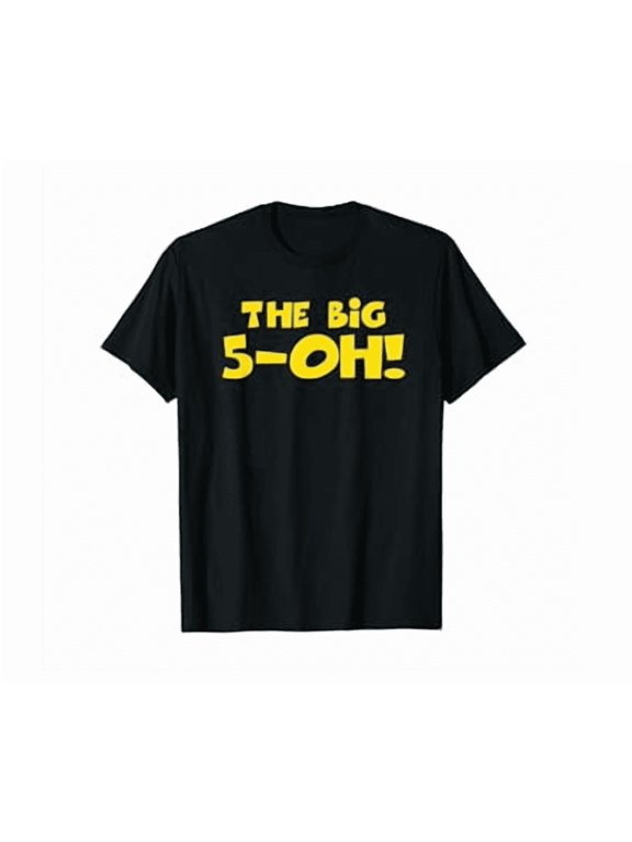 The Big 5-Oh! The Big 50, 50Th Birthday Shirt, 50 Years Old Shirt Hot Trending Shirt, Vintage Birthday Gift