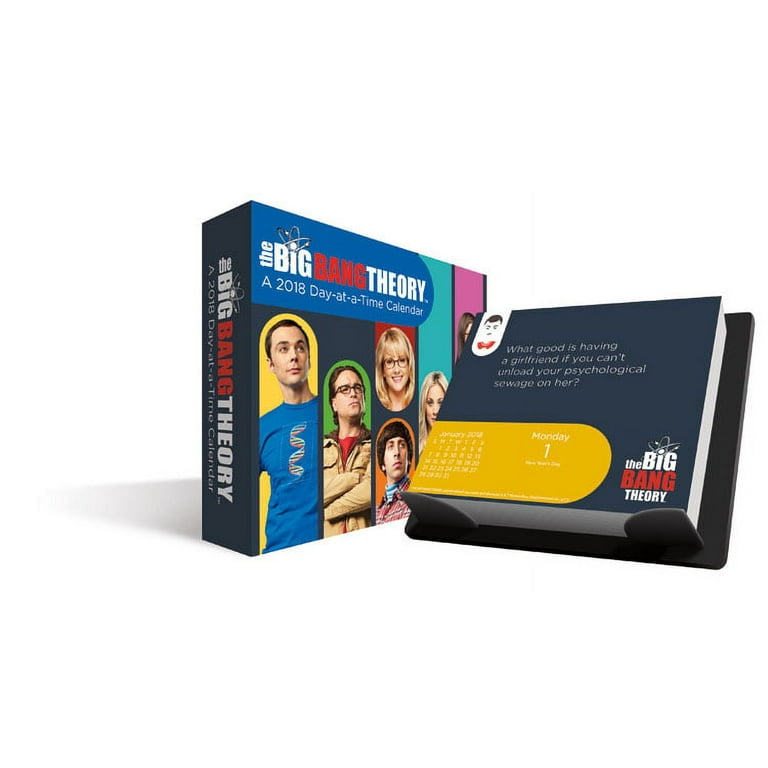 The Big Bang Theory 2018 Day at a Time Box Calendar - Walmart.com The big bang theory 2018 day at a time box calendar - walmart.com