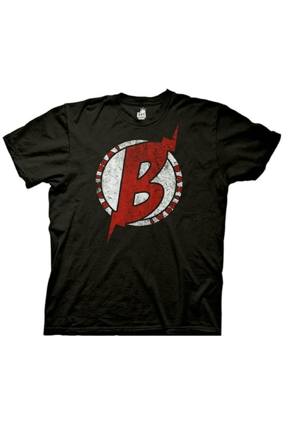 "B" Bazinga, Black Men's T-shirt