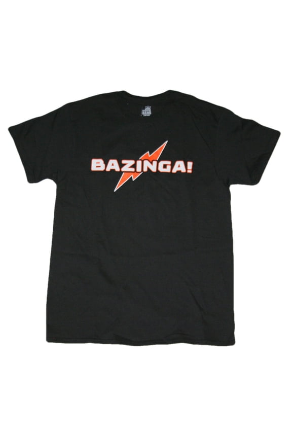 BAZINGA Men's Black T-Shirt (XL)