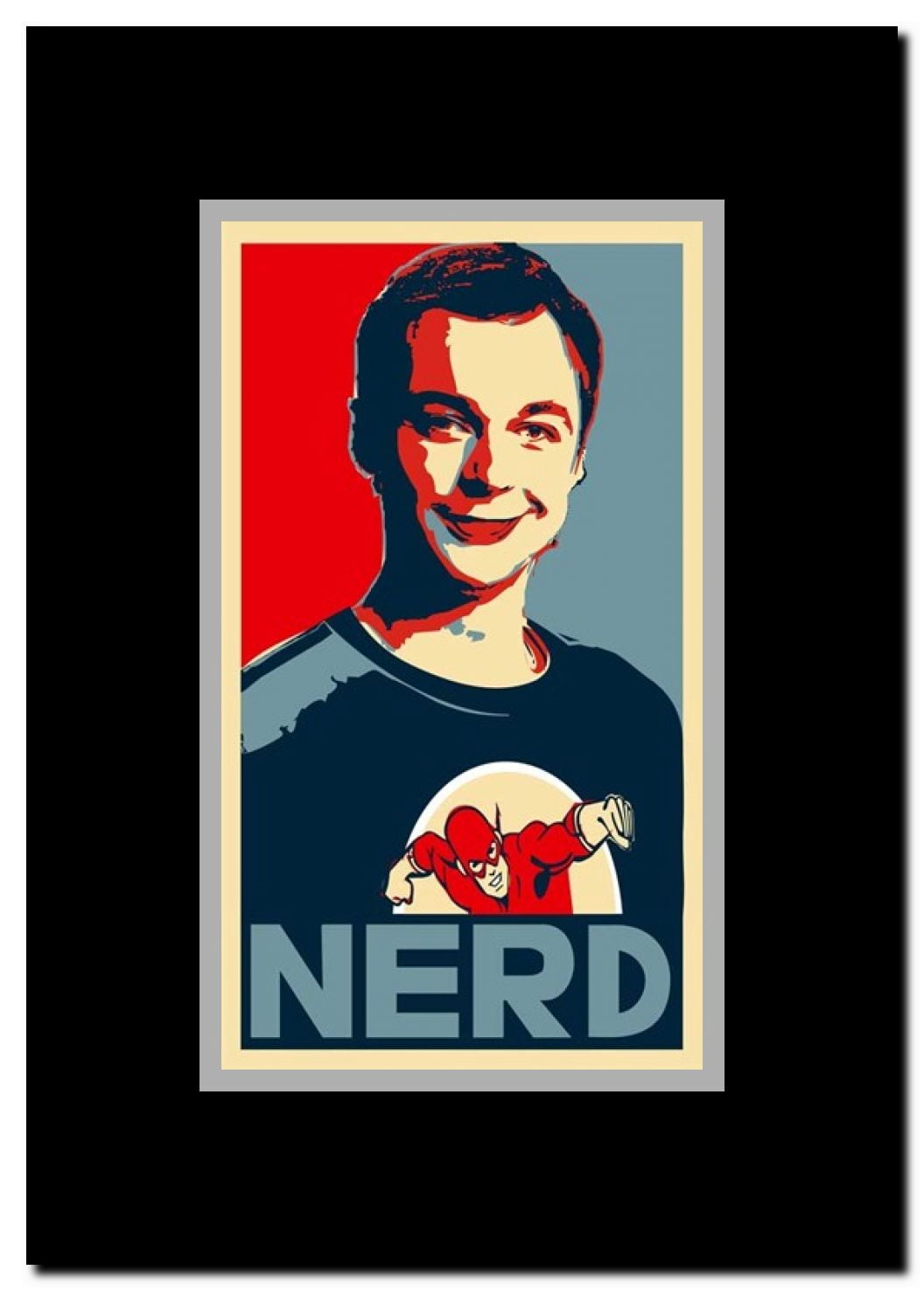 The Big Bang Theory Framed Movie Poster
