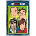 thumbnail image 1 of The Big Bang Theory - Geeks Wall Poster, 14.725" x 22.375", Framed, 1 of 5