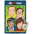 thumbnail image 1 of The Big Bang Theory - Geeks Wall Poster with Push Pins, 14.725" x 22.375", 1 of 6