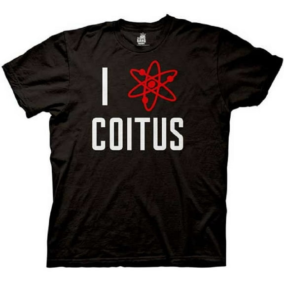 The Big Bang Theory - I Science Coitus Adult T-shirt