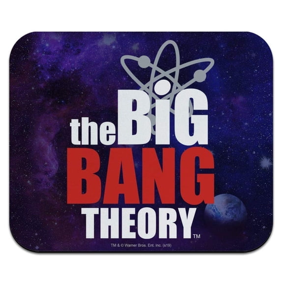 The Big Bang Theory Logo Low Profile Thin Mouse Pad Mousepad