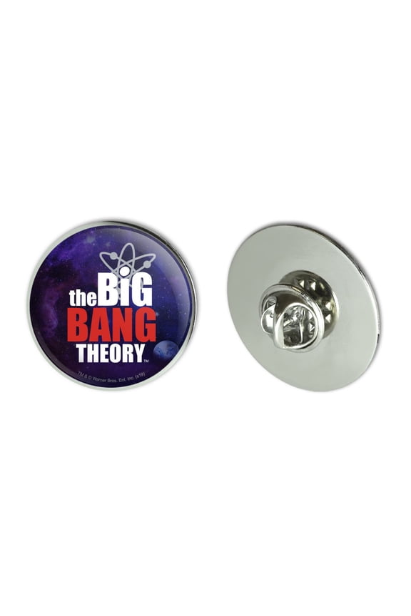 The Big Bang Theory Logo Metal 1.1" Tie Tack Hat Lapel Pin Pinback