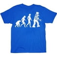 thumbnail image 1 of The Big Bang Theory Robot Evolution Adult T-shirt, 1 of 1