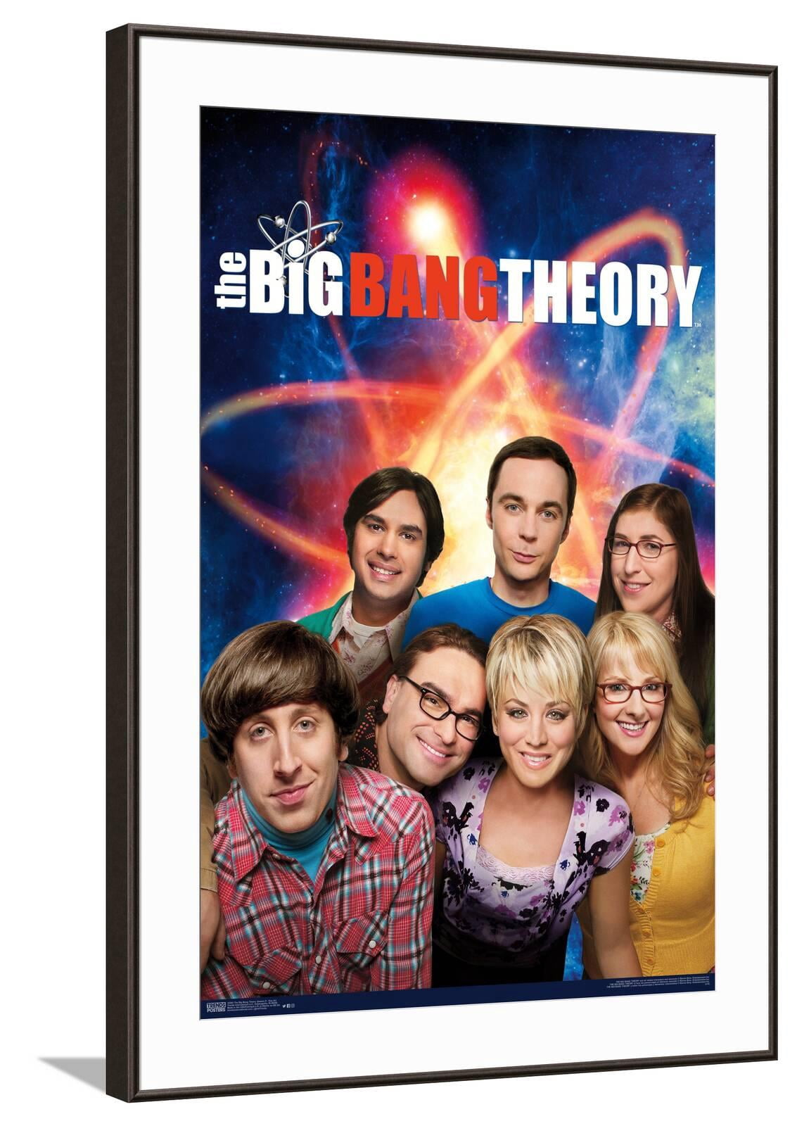 The Big Bang Theory - Season 8 - Key Art Canvas Wall Poster, 22.375" x ...