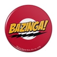 thumbnail image 1 of The Big Bang Theory Sheldon Bazinga Kitchen Refrigerator Locker Button Magnet, 1 of 6