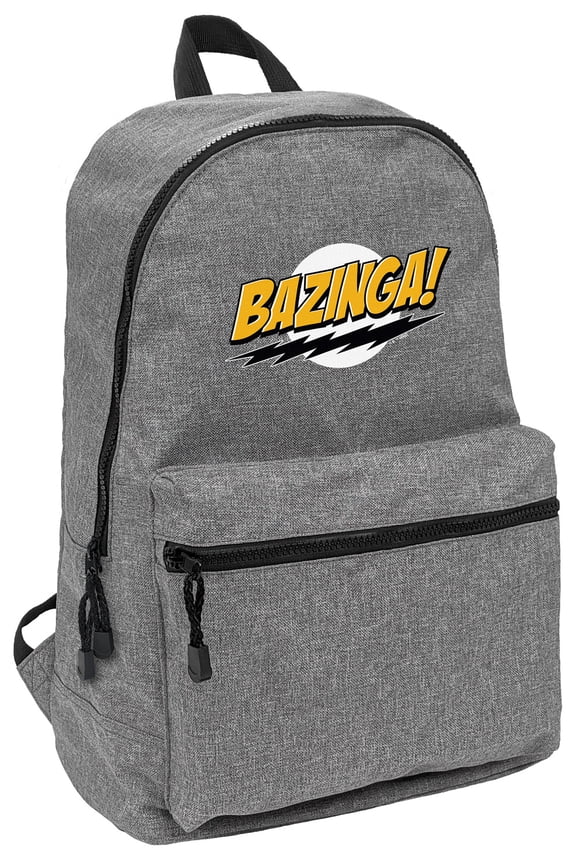 The Big Bang Theory Sheldon Bazinga Lightweight Backpack for Work School Daily Use Packable for Travel