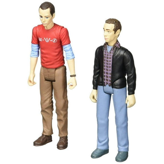 The Big Bang Theory Sheldon & Stuart (Con Exclusive) 3 3/4" Action Figures