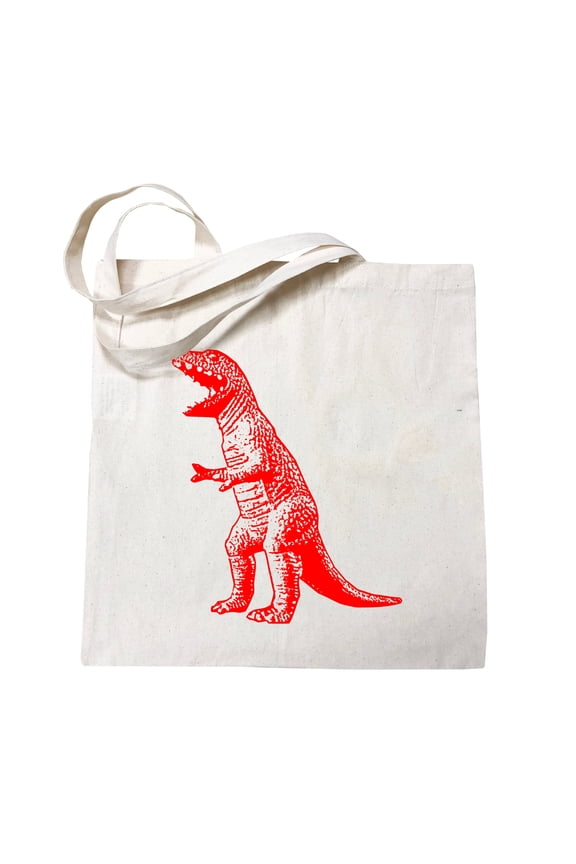 The Big Bang Theory T-Rex Dinosaur Cotton Canvas Tote Bag