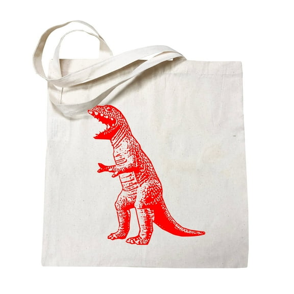 The Big Bang Theory T-Rex Dinosaur Cotton Canvas Tote Bag