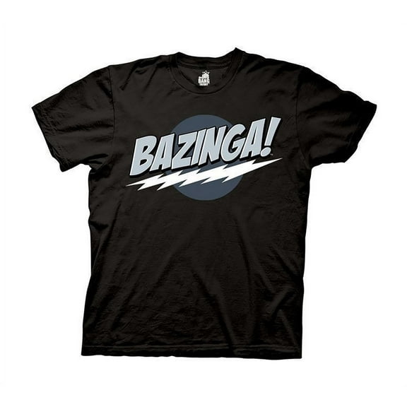The Big Bang Theory T-Shirt - Bazinga Black