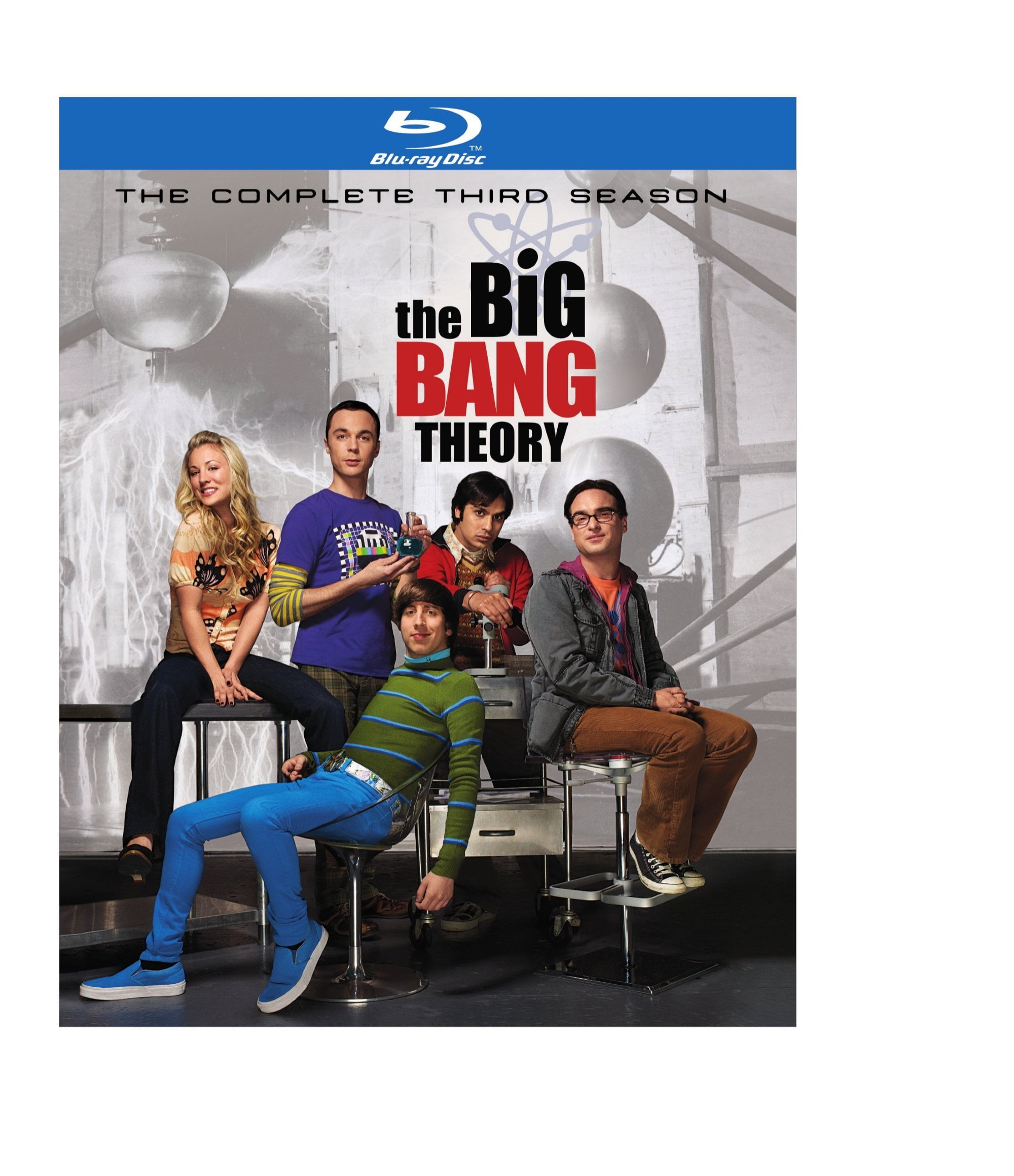 Warner Bros. The Big Bang Theory Series: Complete Third Season Blu-ray ...