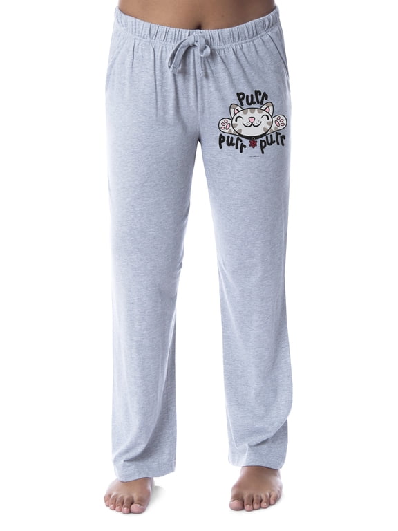 The Big Bang Theory Womens' Soft Kitty Warm Purr Sleep Pajama Pants