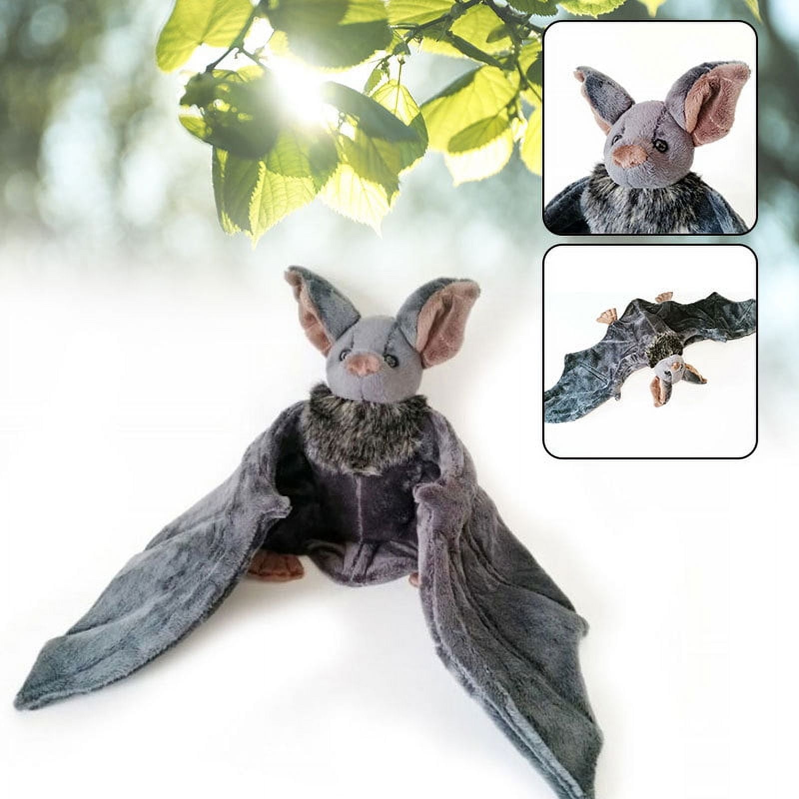 The Big Bat Plush Doll Soft Sruffed Doll Halloween Home Living Room Decor Holiday Gift For Kids