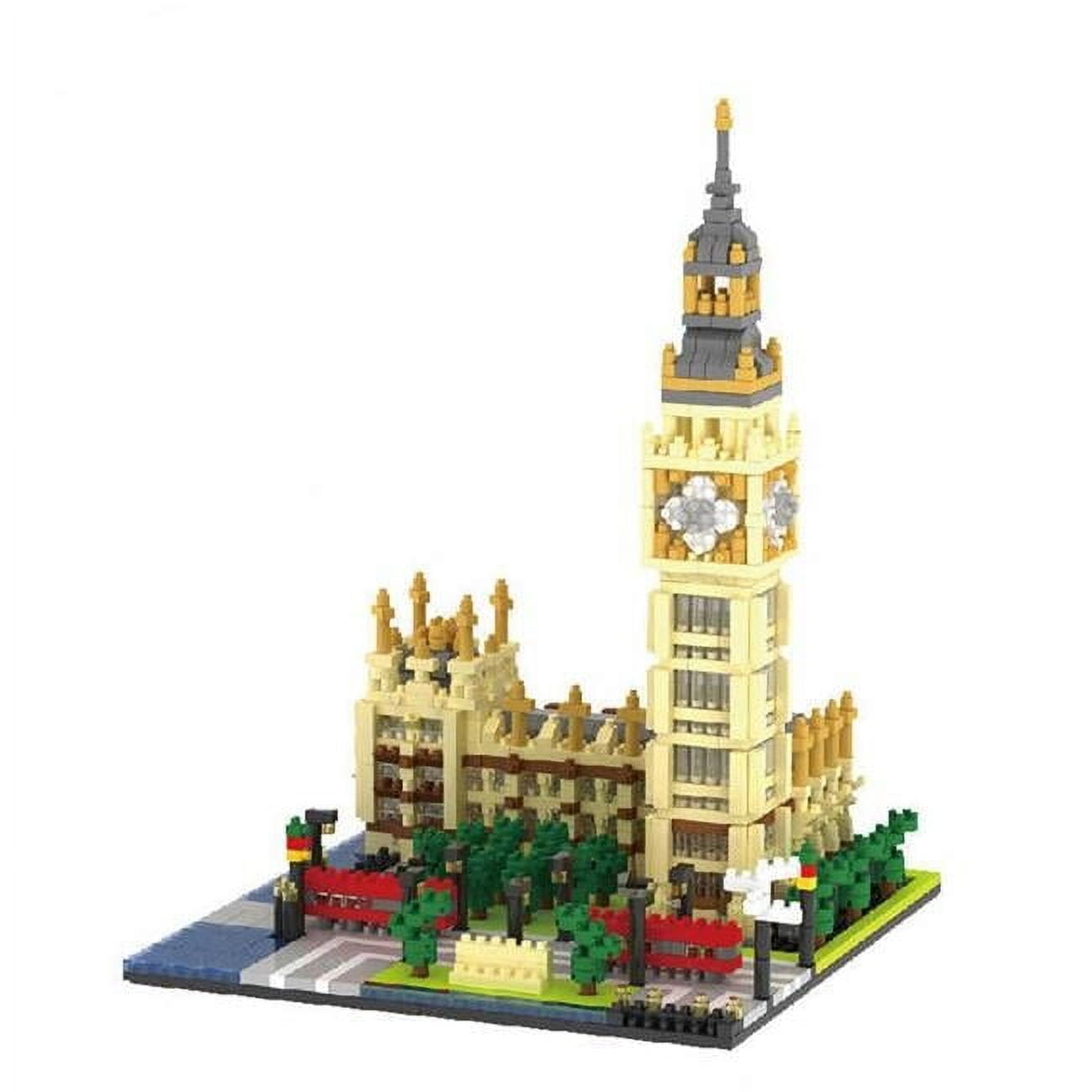 The Big Ben Tower in London Micro Blocks Set