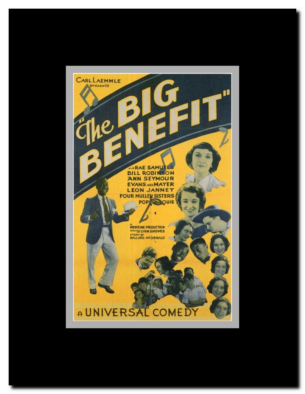 The Big Benefit Framed Movie Poster
