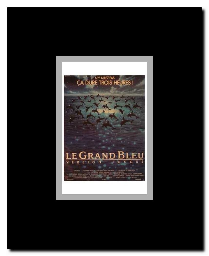 The Big Blue Framed Movie Poster
