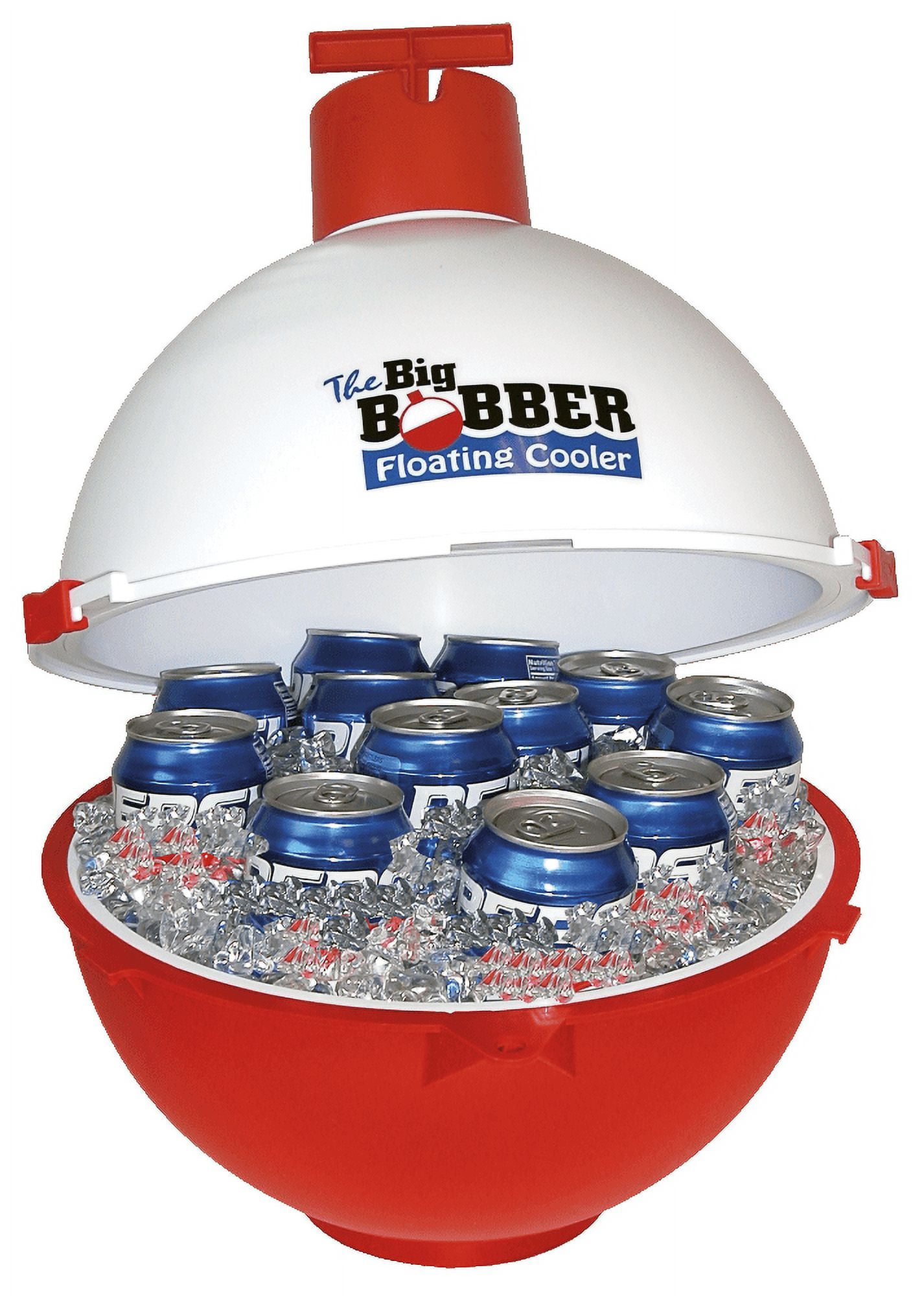 The Big Bobber Floating Cooler 12 Can Ice Chest Fishing, Party, Camping,  Beach