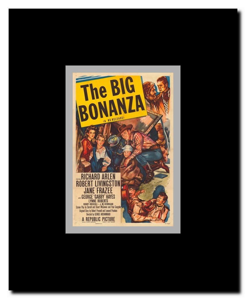 The Big Bonanza Framed Movie Poster